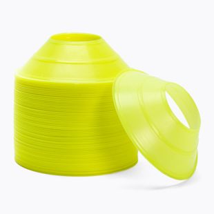Wysepka treningowa Yakimasport Mini Cone 30 szt. yellow