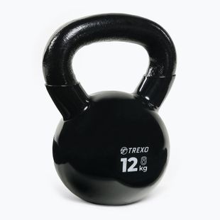 Kettlebell Żeliwny gumowany XTREXO VKB12 12 kg