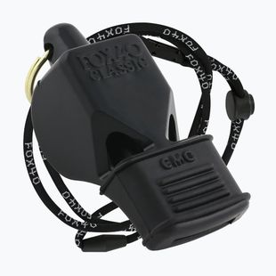 Gwizdek ze sznurkiem Fox 40 Classic CMG Safety black