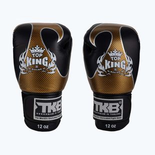 Rękawice bokserskie Top King Muay Thai Empower black/gold