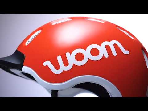 Kask rowerowy dziecięcy woom Kids yellow